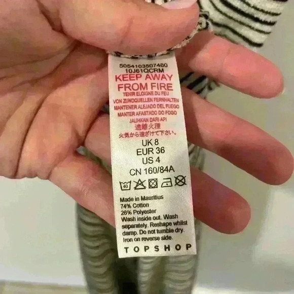 Topshop striped dress - Picture 7 of 8